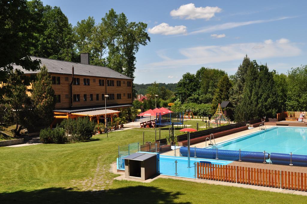 Sporthotel Barborka Hluboka nad Vltavou Exterior photo